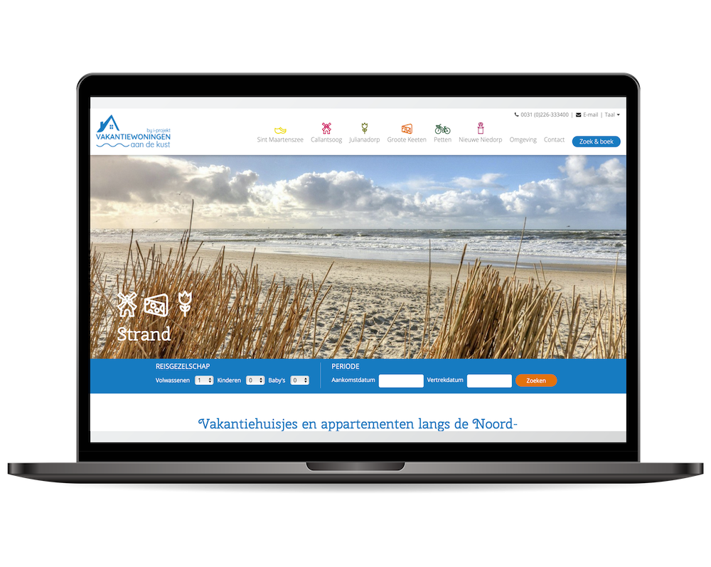 vakantiewoningenaandekust iprojekt