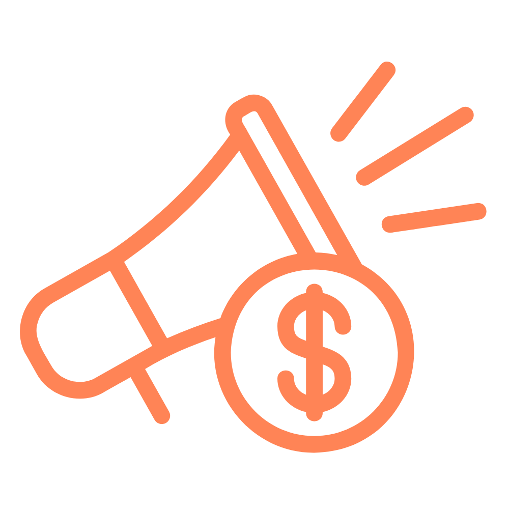 Paid media icon